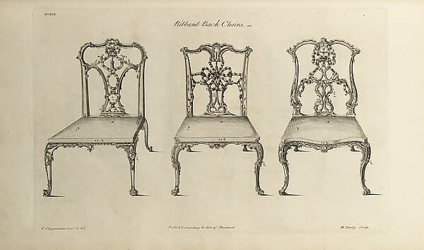 The Gentleman and Cabinet-maker's Director: Being a Large Collection of . . . Designs of Household Furniture in the Gothic, Chinese and Modern Taste . . .